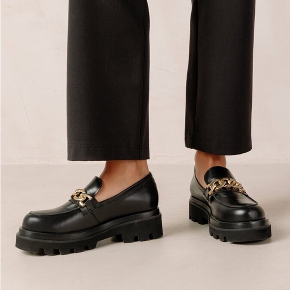 ALOHAS Shoes - ALOHAS Track All Black Loafer
